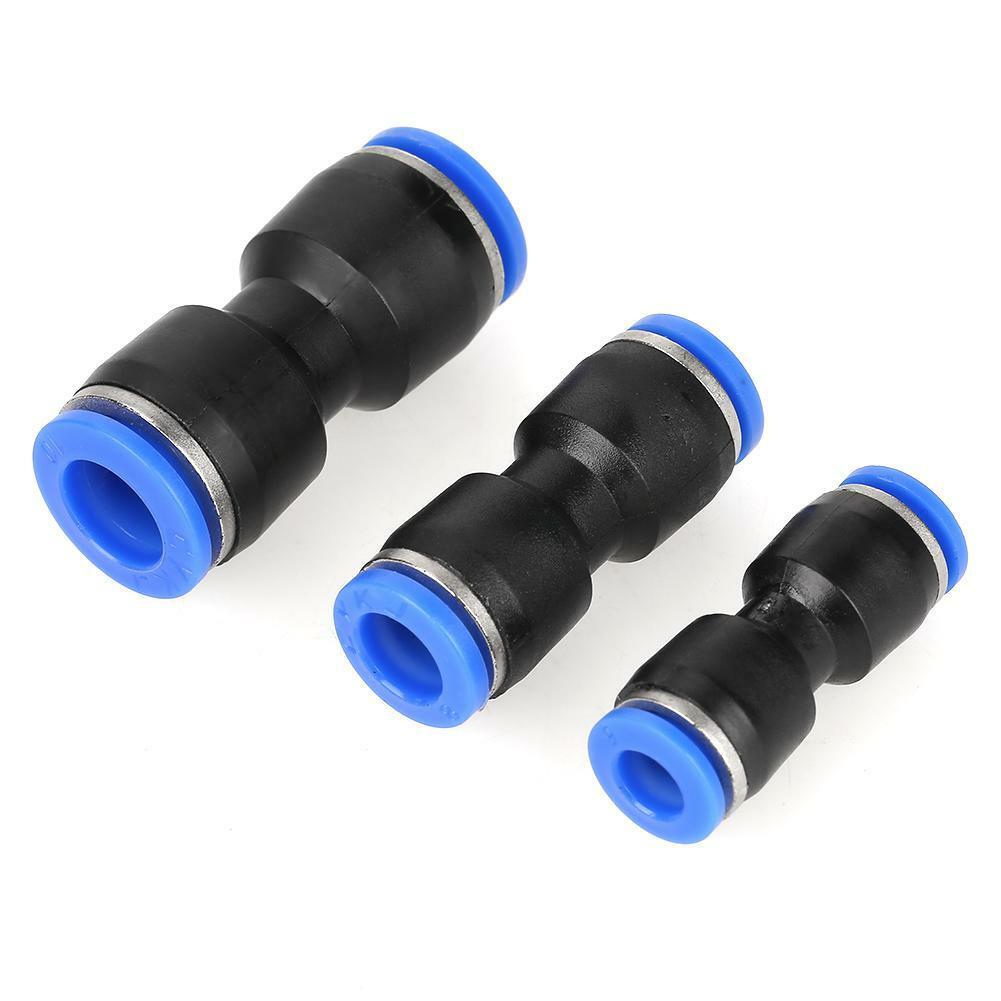 30Ã—Quick Release Straight Push Connector Air Line Fittings for 1/4 5/16 3/8 Tube