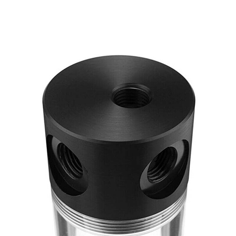 Acrylic Cylinder Reservoir Water Tank G1/4 Screw 50mm x 190mm PC Liquid Cooling