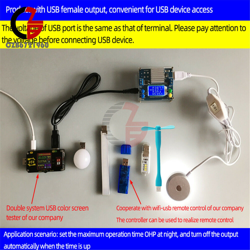 Boost Buck Step-Down Constant Voltage Current Power Module 5V 12V 24V DC 5.0-30V