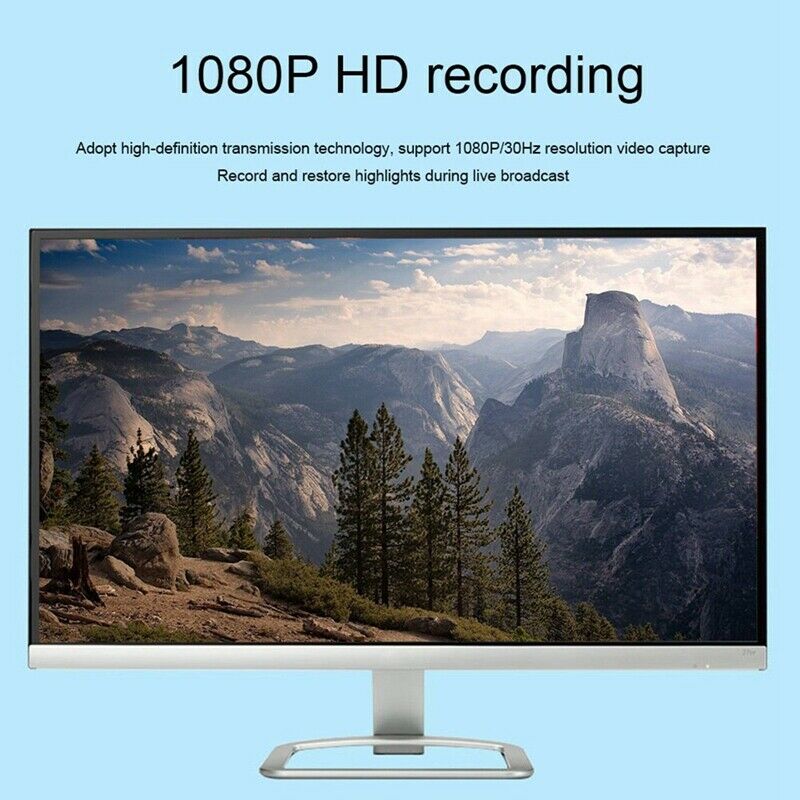 Type-C MI Video Capture Card 4K Screen USB3.0 Mic Audio Live Broad Stream P2G6