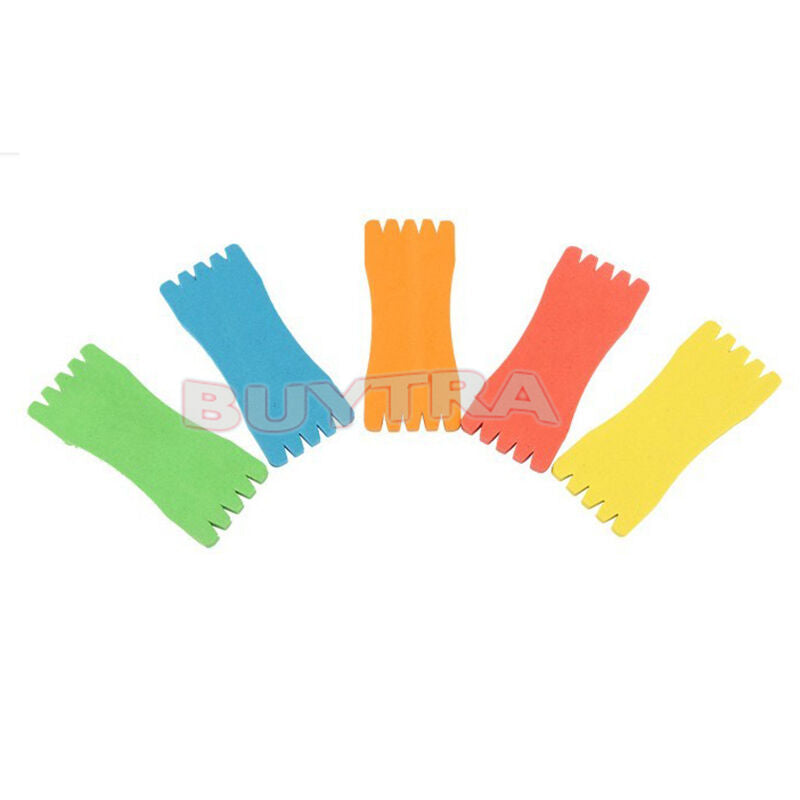 10Pcs/Pack Lightest Sponge Foam Board Fishing Line Accessories Rig Winders Tt