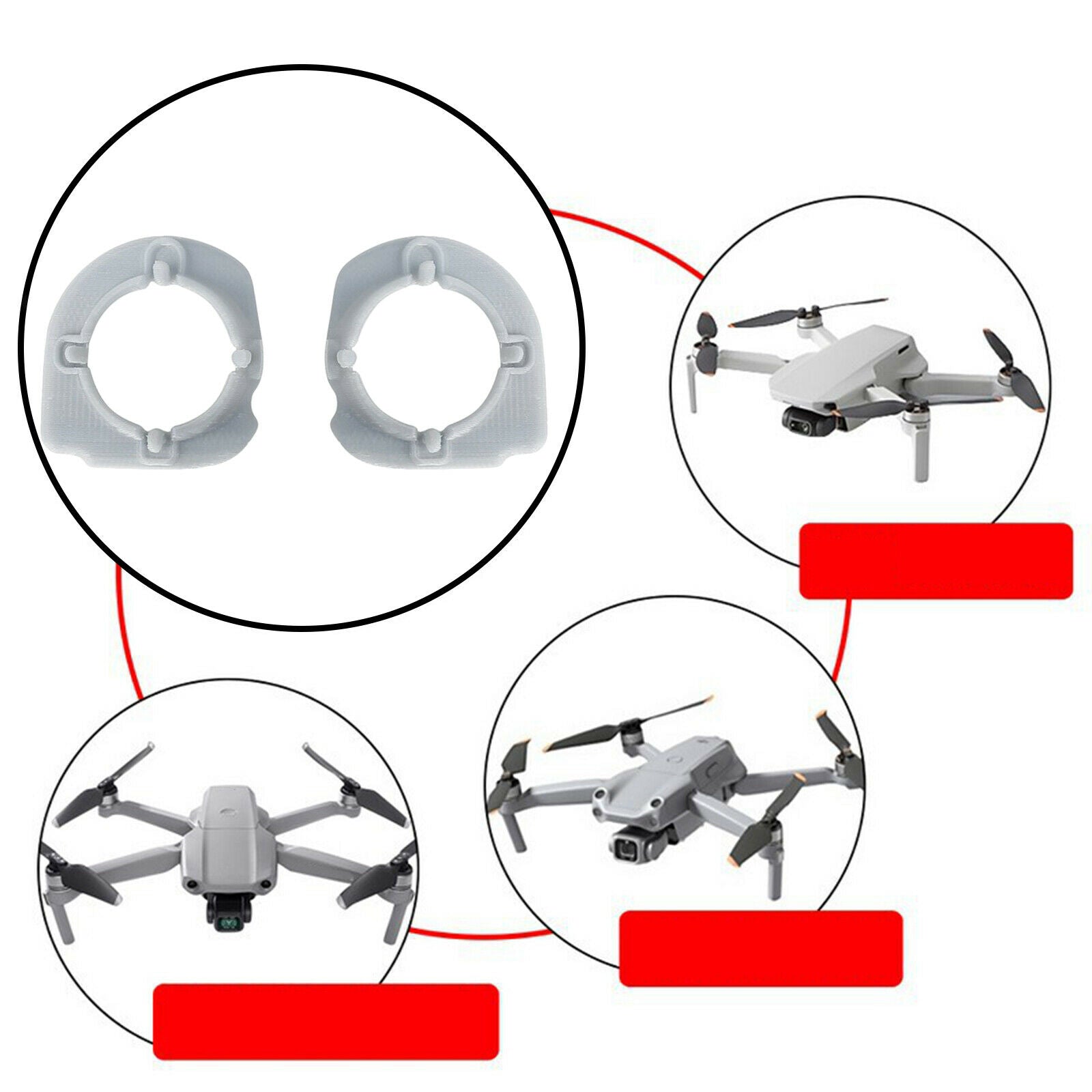 2pcs Joystick Rocker Damper for RC Drone Accessories