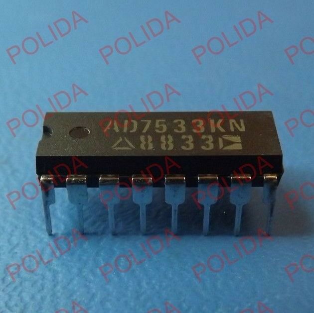 5PCS  MULTIPLYING DAC IC ANALOG DEVICES DIP-16 AD7533KN AD7533KNZ AD7533K