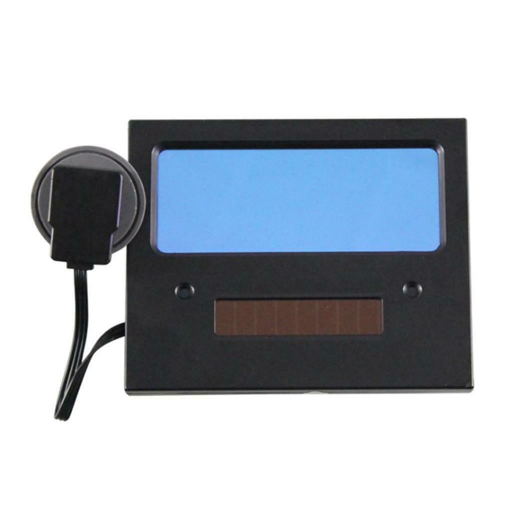 1x Batteries Adjustable Automation Solar Auto Darkening Welding Helmet Lens