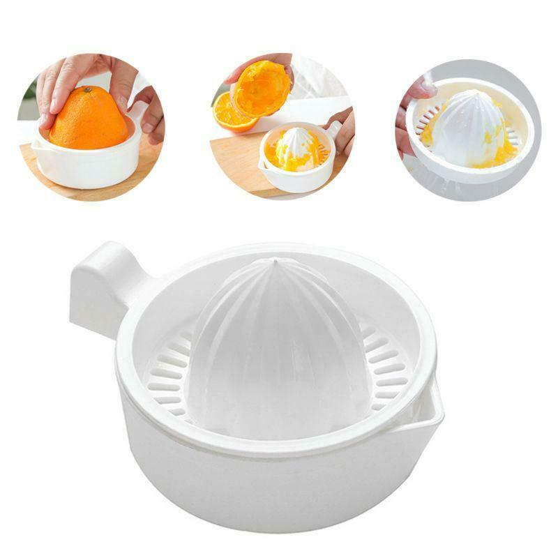 Mini Plastic Double Layer Household Manual Citrus Juicer Orange Lemon Fruit Cup
