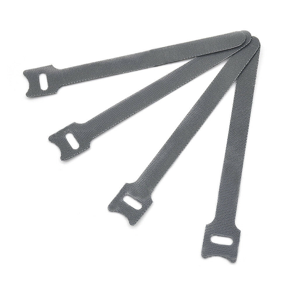50pcs Reusable Nylon Strap Hook With Loop Cable Cord Ties Tidy Organiser Lot