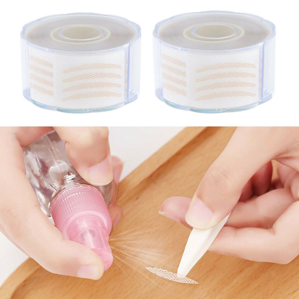 2 Roll Waterproof Self-Adhesive Double Eyelid Adhesive Strips Makeup Tools
