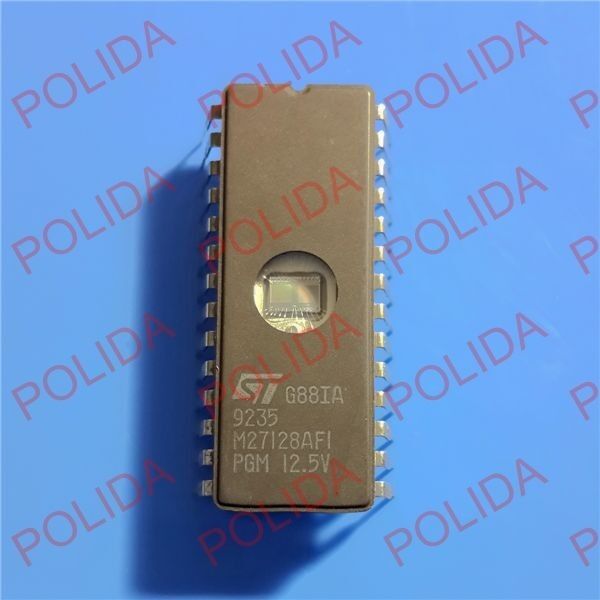 10PCS IC ST CDIP-28 M27128 M27128AF1 M27128AFI