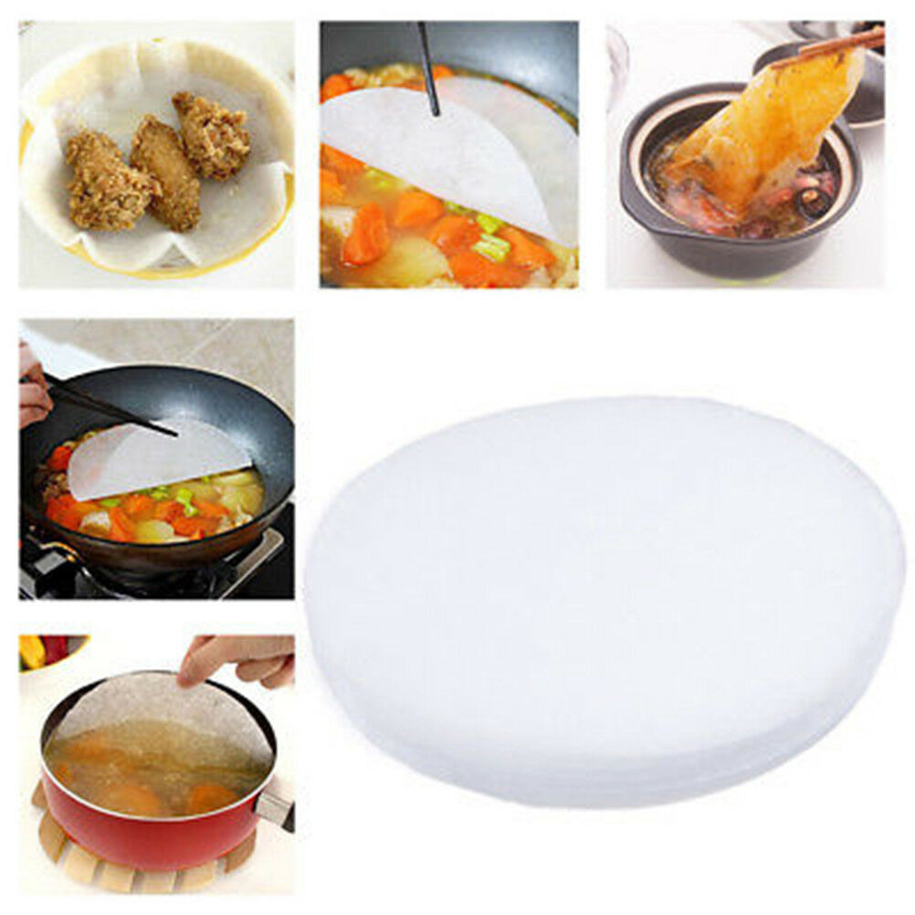 12Pcs Kitchen Food Cooking Soup Oil Absorption Paper Food Grade Oil Filter.l8