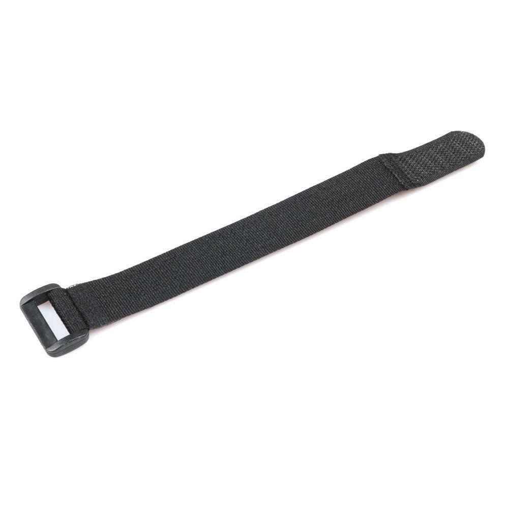 20pcs/Set Fishing Rod Tie Holder Strap Suspenders Fastener Loop Belts Kit Black