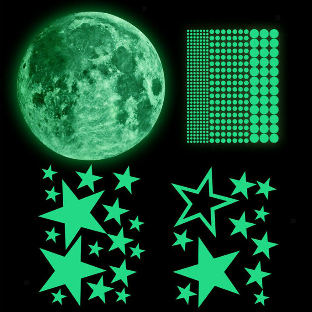 Luminous Wall Stickers for Home Bedroom Wall Art Ceiling Decals Waterproof
