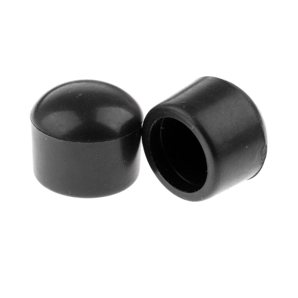 16Pcs Table Football Foosball Rod Cover End   Accessory Black