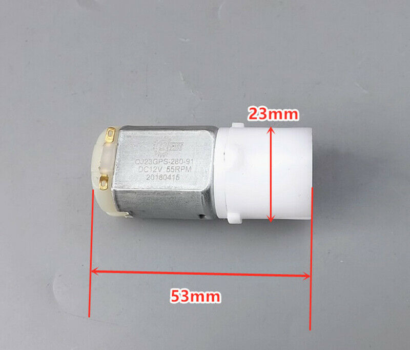1pcs DC 12V 280 planetary gear reducer motor permanent magnet carbon brush DIY