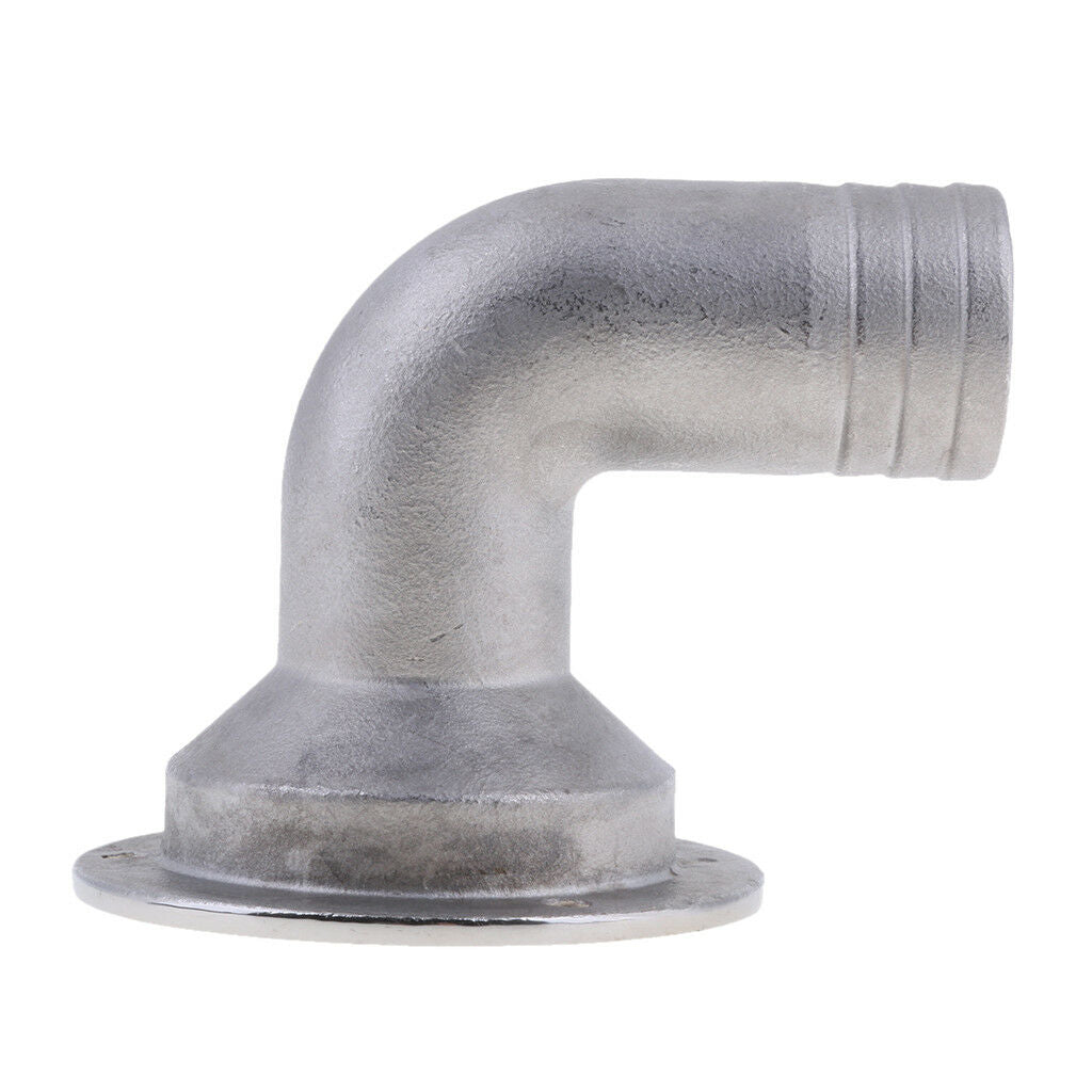Marine 316 Stainless Steel Boat Floor Deck Drain - Mirror Polished
