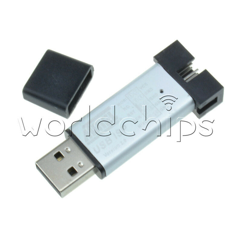 USB ISP USBISP USBASP ASP Programmer for 51 ATMEL AVR WIN7 64 Random Color