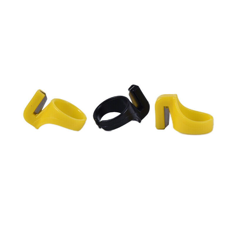 3PCS Home Plastic Thimble Sewing Ring Thread Cutter Finger Needle Craft DIY Y1