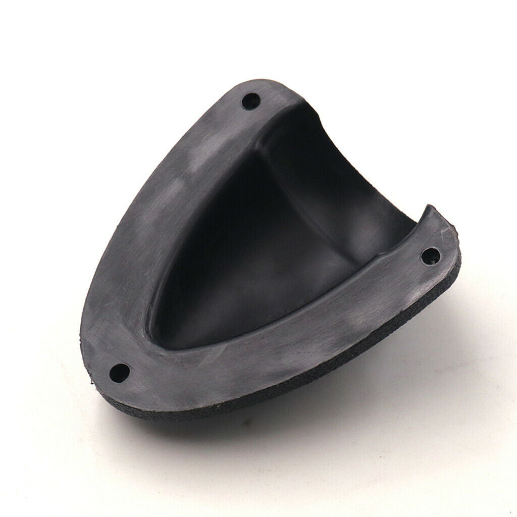 2pcs New Black Marine Clamshell Ventilation Wire Cable Hose Cover Shell