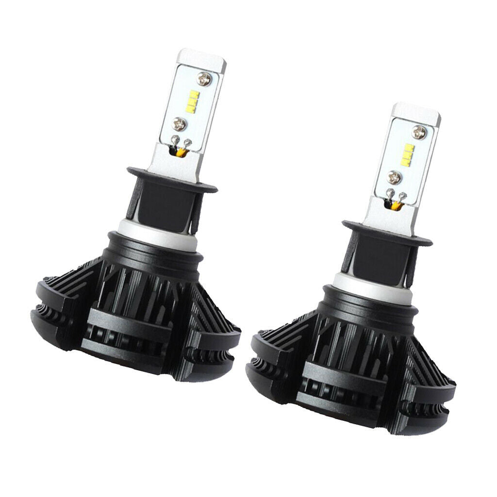 Pair 9006 9V-32V Car Motorcycle Headlight Bulb 6500K 50W Fog Driving Light