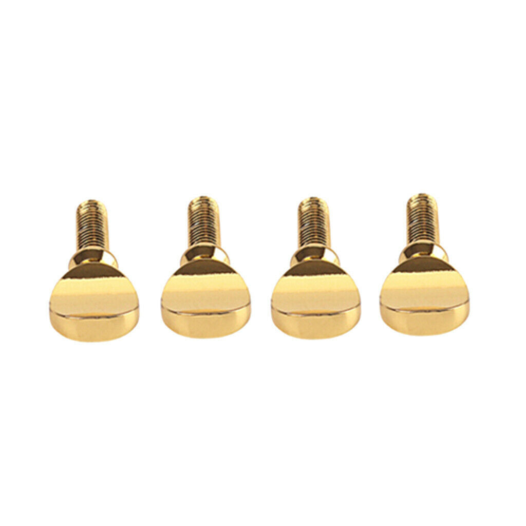 4 Pcs Premium Metal Mouthpiece Ligature Screw for Saxophone