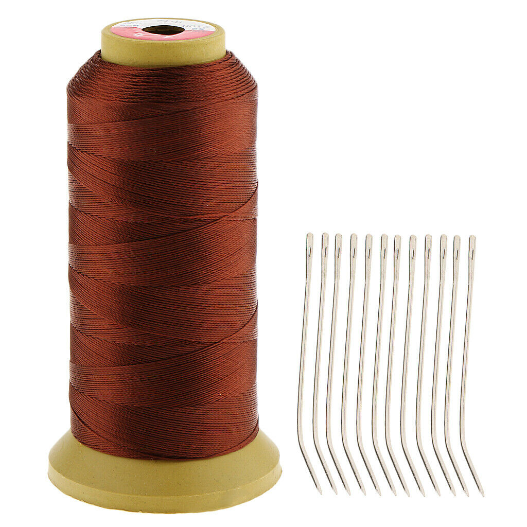 12Wig Braiding Hook Track Weave Hair Extension Needle+Sewing Weaving Thread