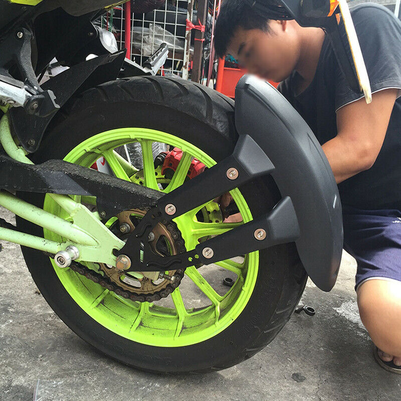 40cmx30cmx18CM Motorcycle Rear Wheel Cover Fender Splash Guard Mudguard Bracket
