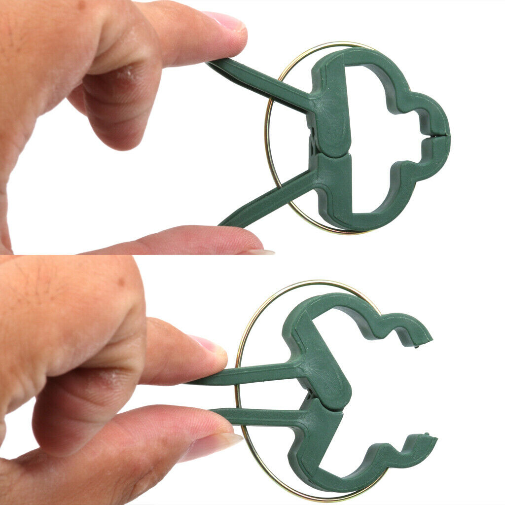 40 Pieces Reusable Plant Support Clips Garden Ties for Plants Flowers Vegetables