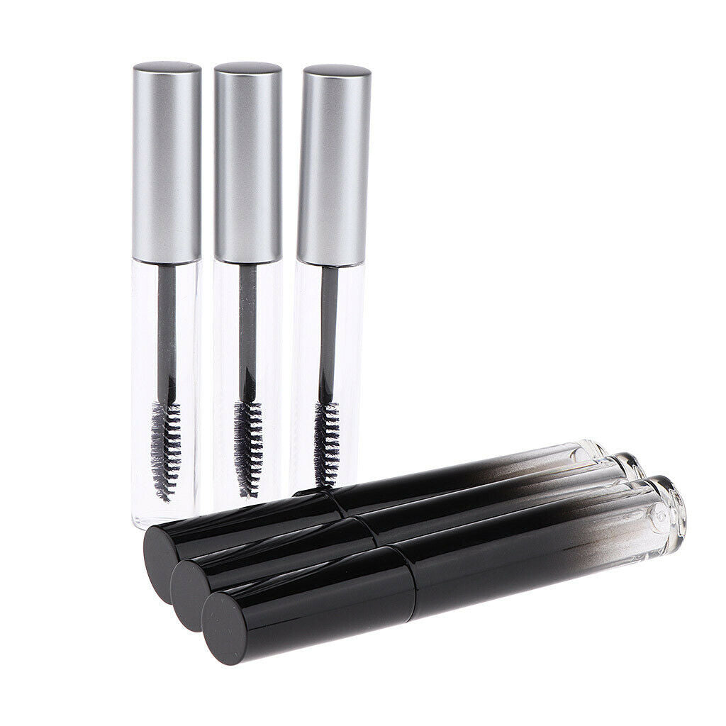6x 10ml/5ml Empty Lip Gloss Eyelash Mascara Tubes Vials Bottles Container