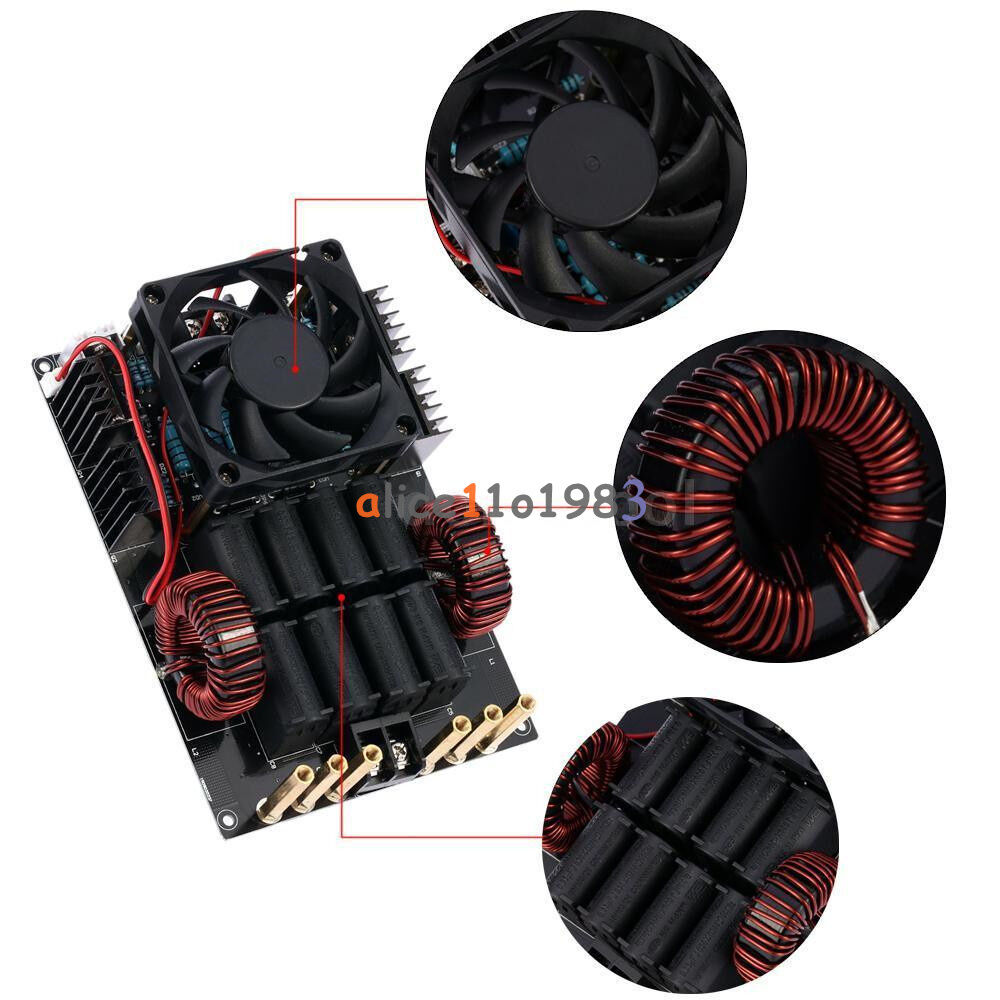 1KW ZVS induction Heating Machine Product Voltage 1000W 50A 12V ~ 40 V 36V