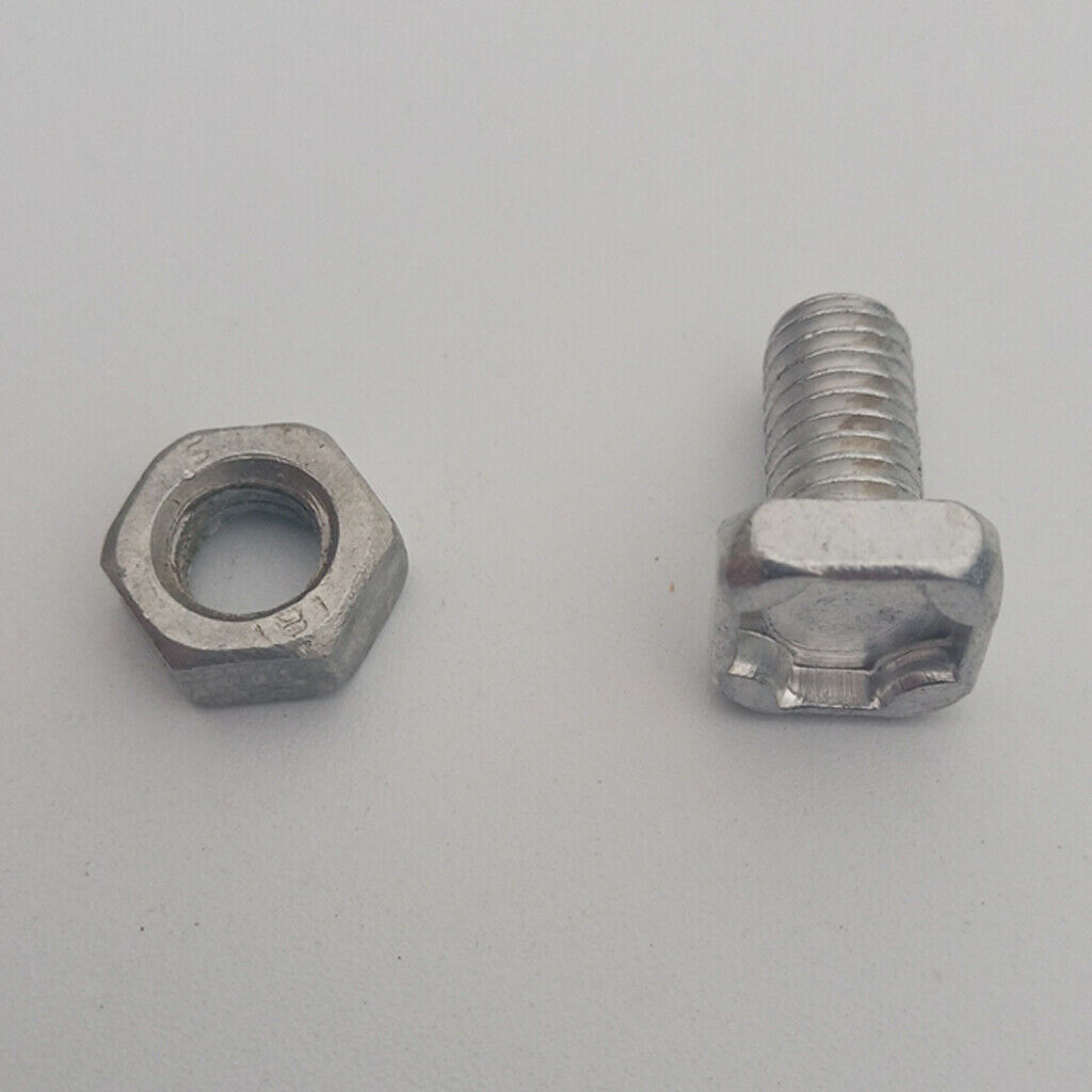 Precision stable aluminum alloy greenhouse nuts and bolts