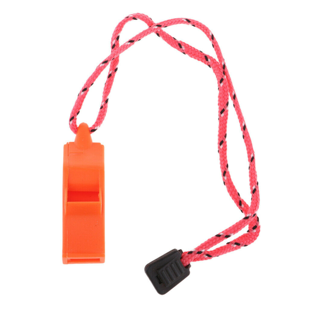 10 Pack Outdoor Emergency Whistle for Safety Boating Camping Hiking Survival