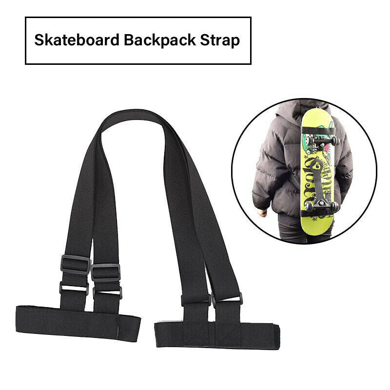 Adjustable Skateboard Backpack Strap Snowboard Longboard Backpack Carr JYDFAU