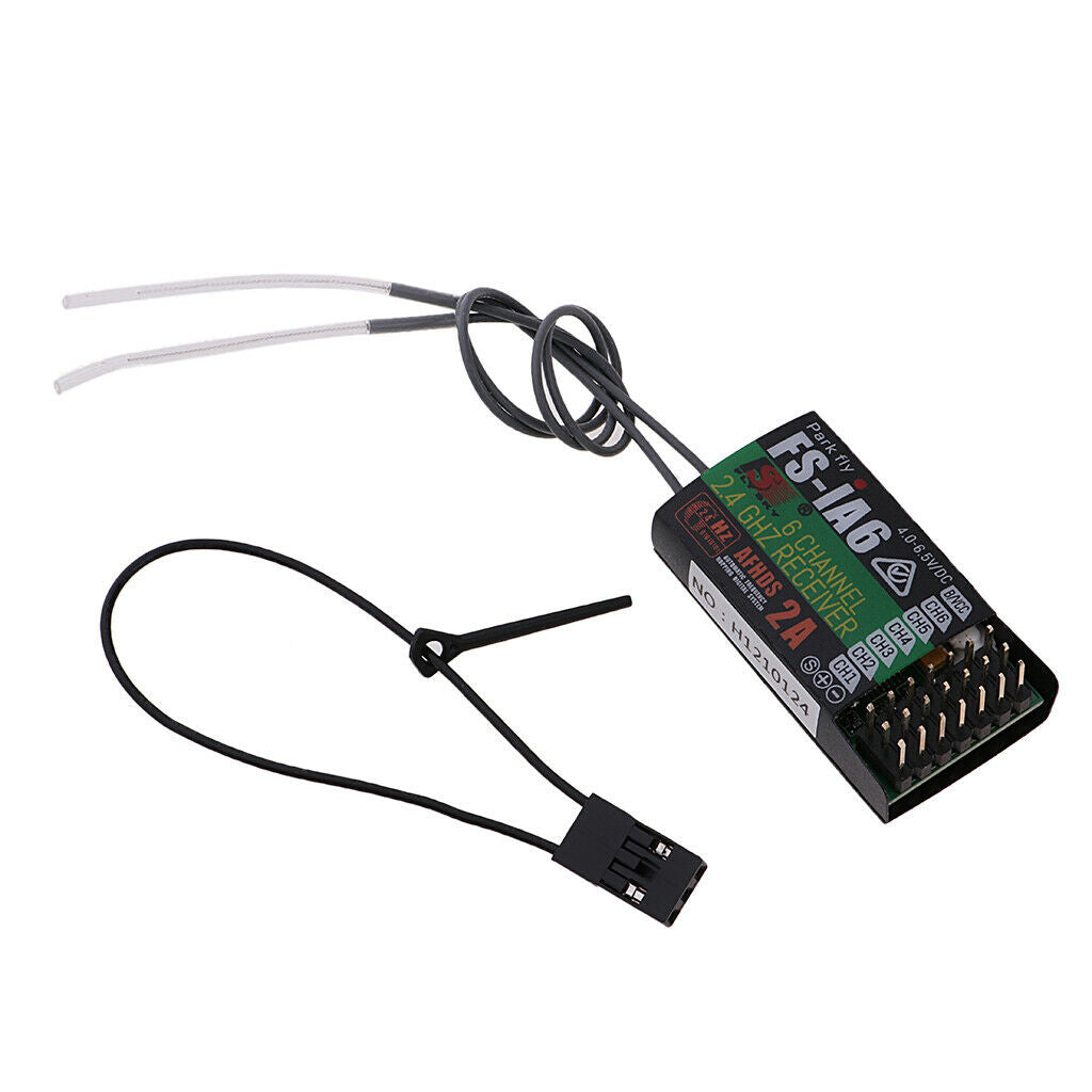 FS-iA6 2.4G 6CH Receiver for FS-i6 FS-i4 FS-GT2F FS-GT2B FPV Drone Parts