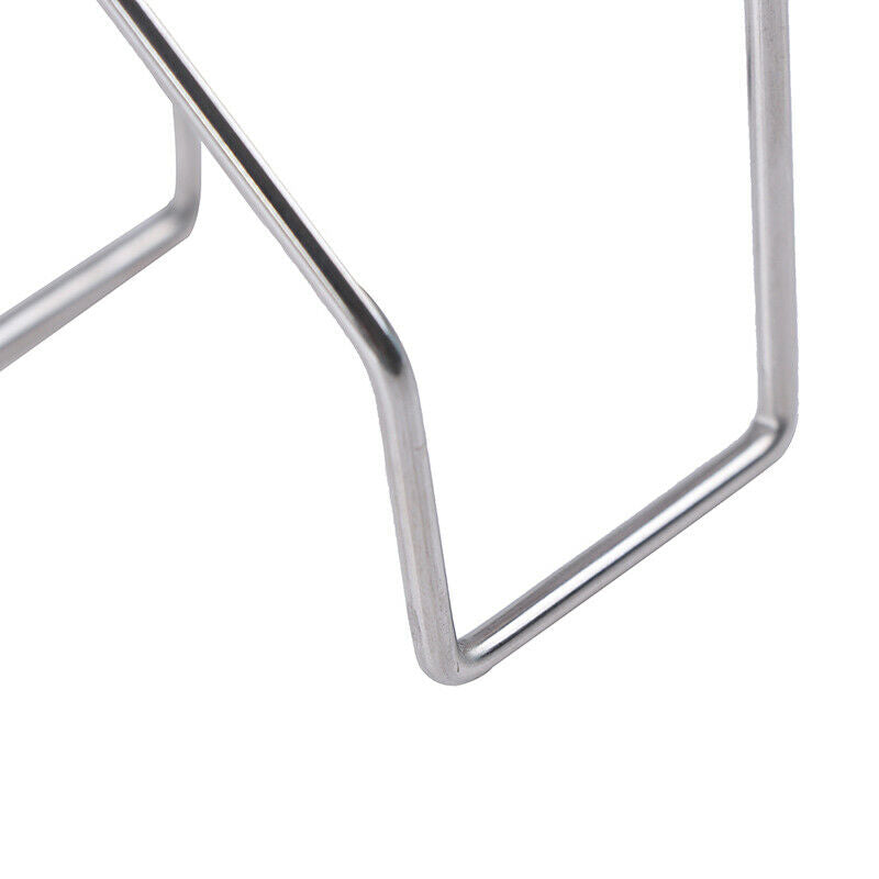 1pc Stainless Steel Suction Cup Drain Rack Cloth Shelf Dish Sponge Holder.l8