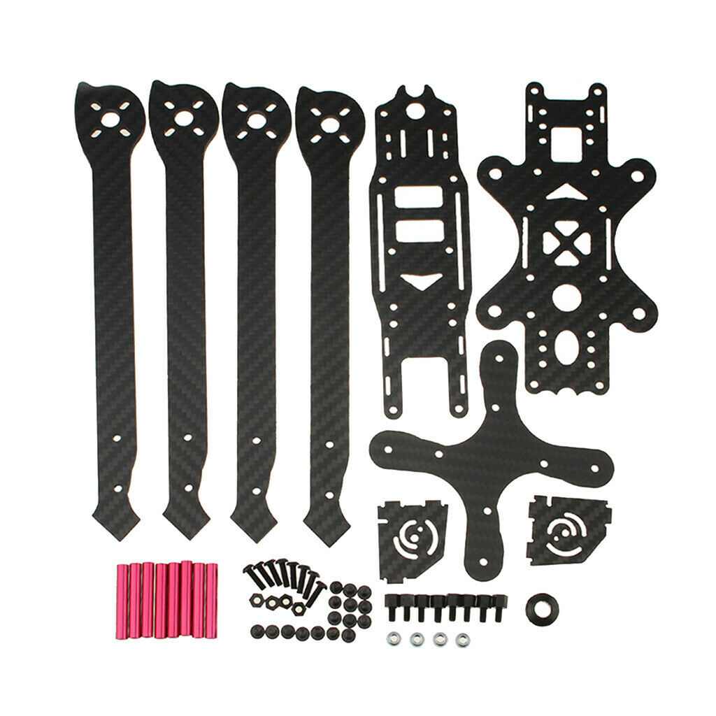 Alloy 360mm Carbon Fiber Body Frame Rack for 8-9inch RC FPV Racing Drone Kit