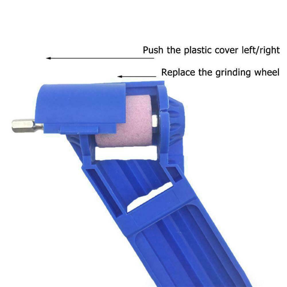 UK Portable Drill Bit Sharpening Diamond Corundum Grinding Wheel Power Sharpener