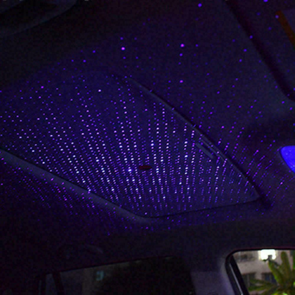 USB Voiture IntÃ©rieur Atmosphere Ã‰toilÃ©e Ciel Lampe Ambiant Star LÃ©ger LED L.