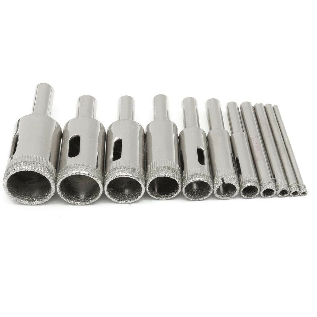 Diamond Drill Bits - Glass and Tile Hollow Core Drill Bits Extractor Remover