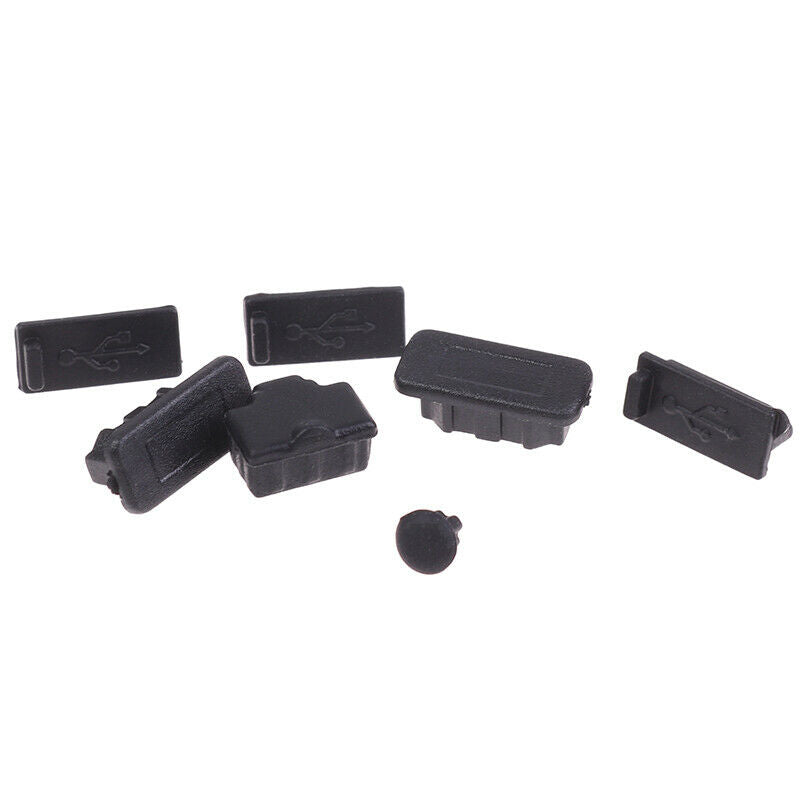 7pcs Silicone Rubber Dust Proof Cover for Xbox One X Stopper Dustproof Ki.l8