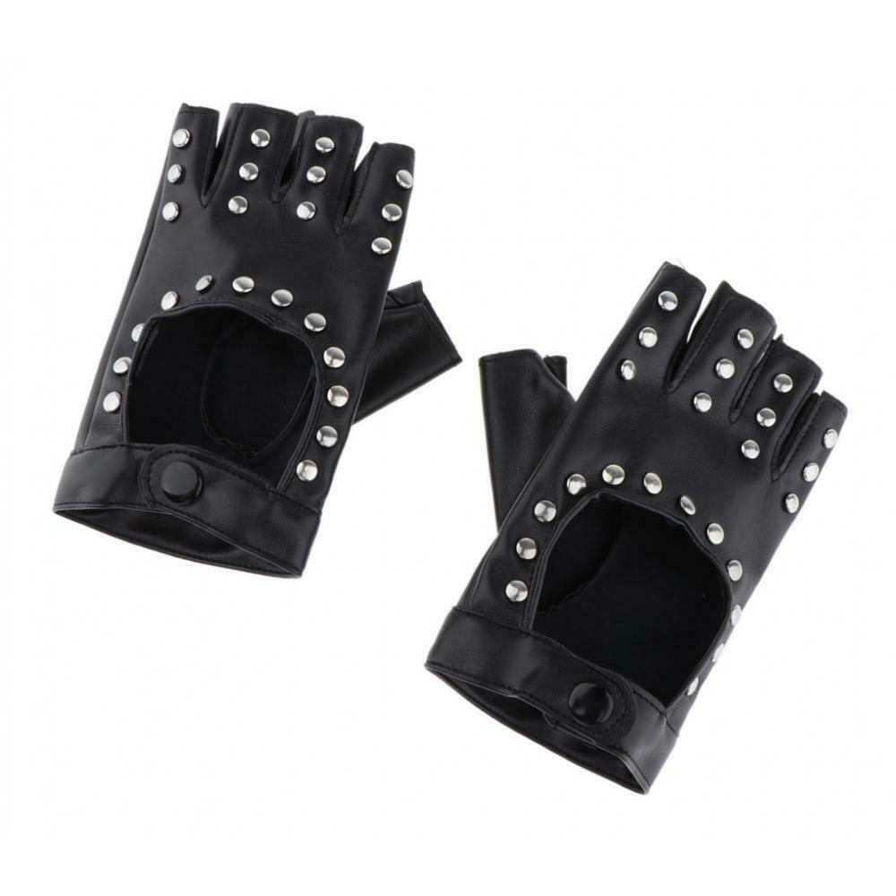 Sports Gloves Half Finger Gloves Black Hollow Out Driving Fingerless Gloves