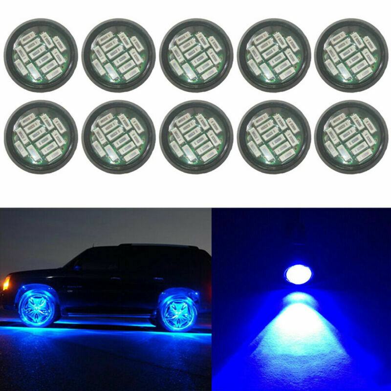 10X 5W Blue Eagle Eye LED Rock DRL Daytime Reverse Backup Parking Light Lamp
