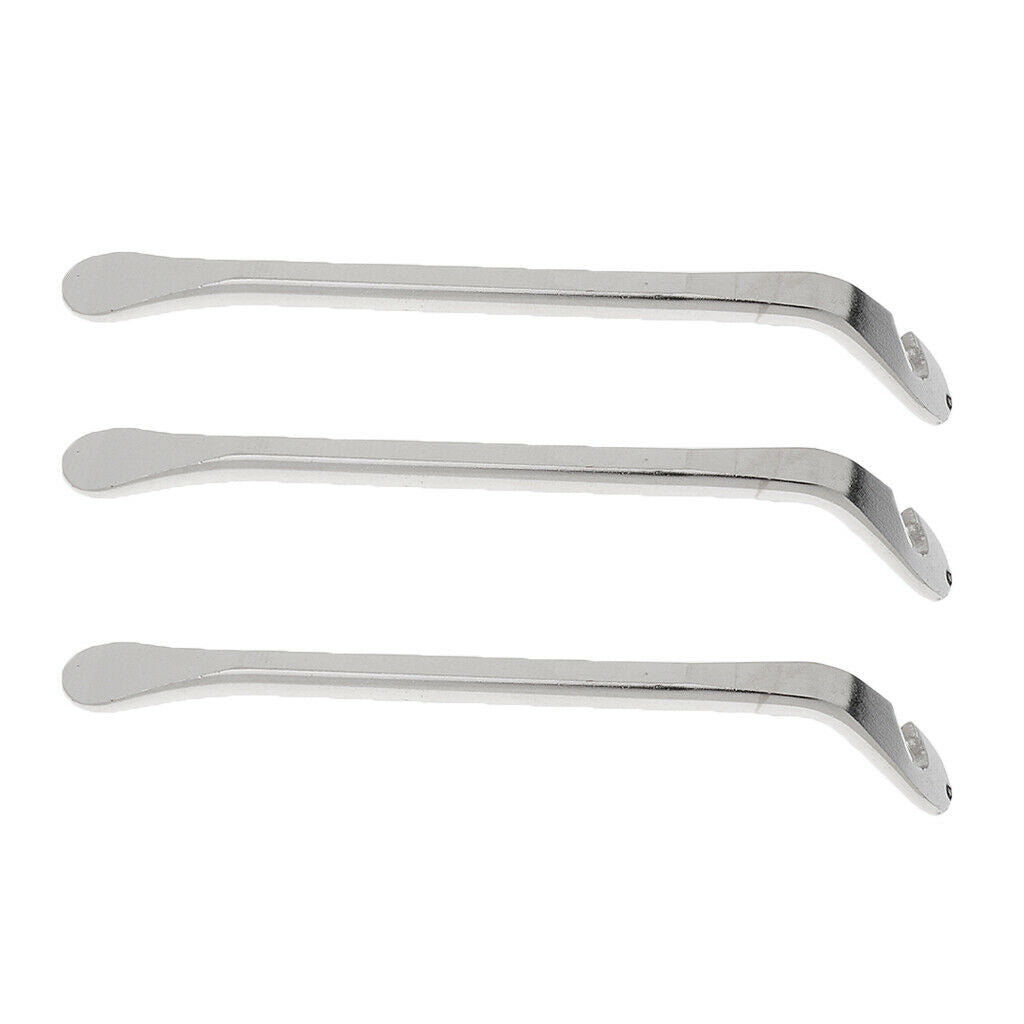 3 Pieces Metal Tyre Lever Set Bike Repair Opener Breaker Tool 12cm/4.72inch