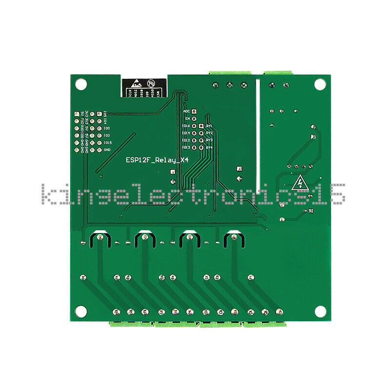 1PCS ESP8266 WIFI 4 Channels Relay Module AC/DC ESP-12F Development Board