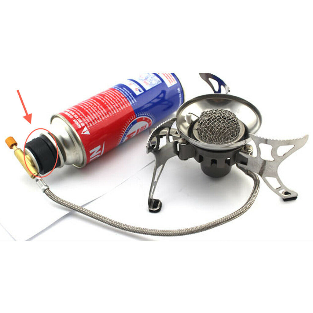 Camping Stove Propane Butane Gas Conversion Head Adaptor