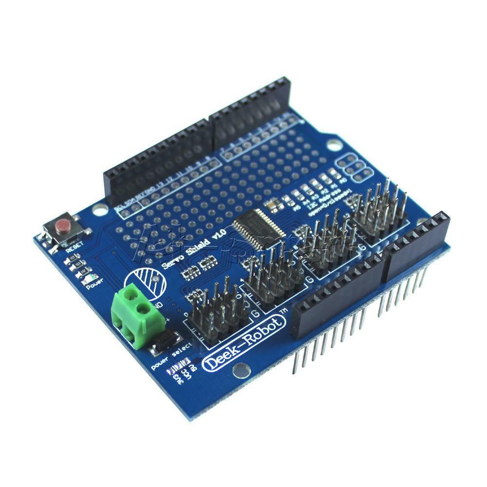 16-Channel 12-bit PWM Servo Driver shield board -I2C PCA9685 For Arduino