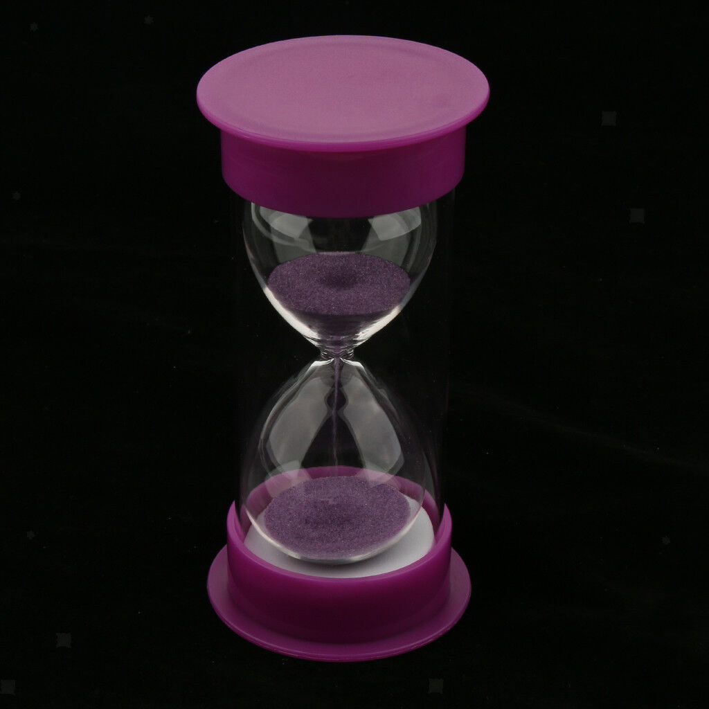 5/10/15/20/30Min 5PCS SET Plastic Hourglass Home Desktop Sand Glass Timers