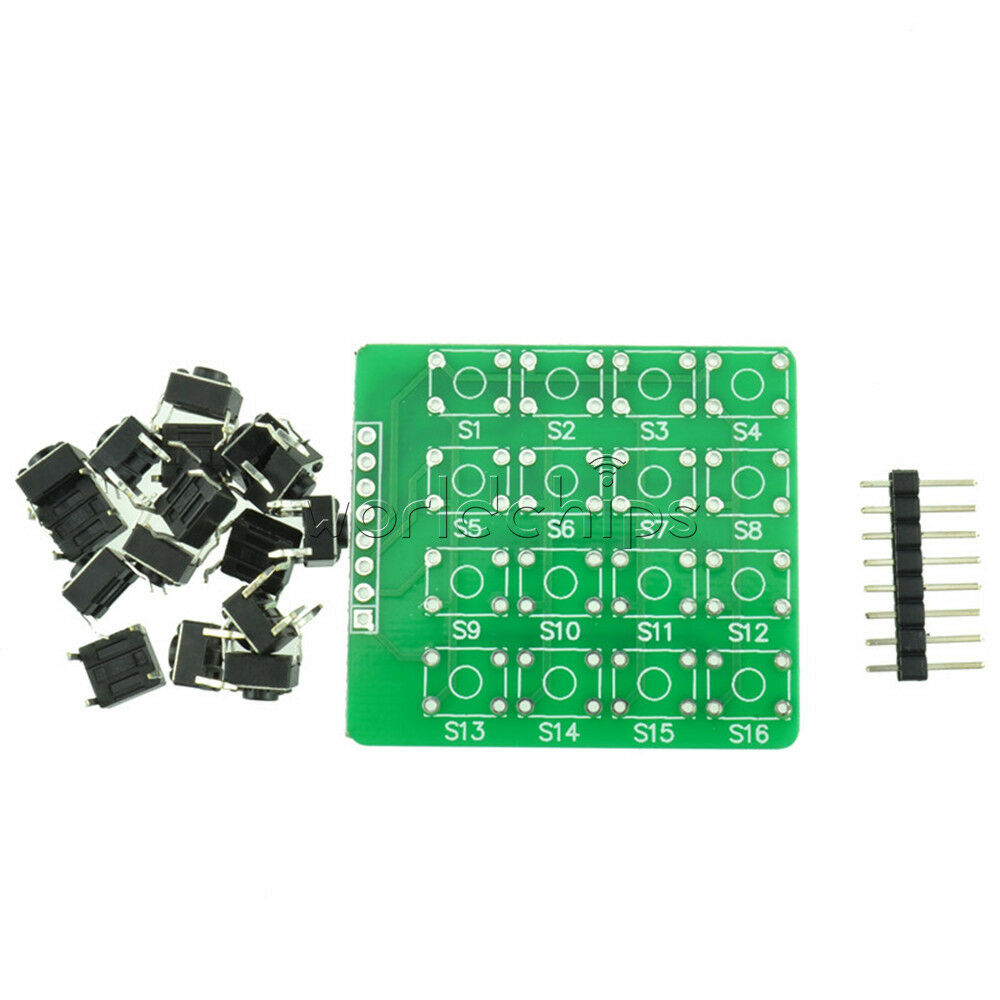 4x4 4*4 Matrix Keypad Keyboard Module 16 Bottons For Arduino MCU DIY kits