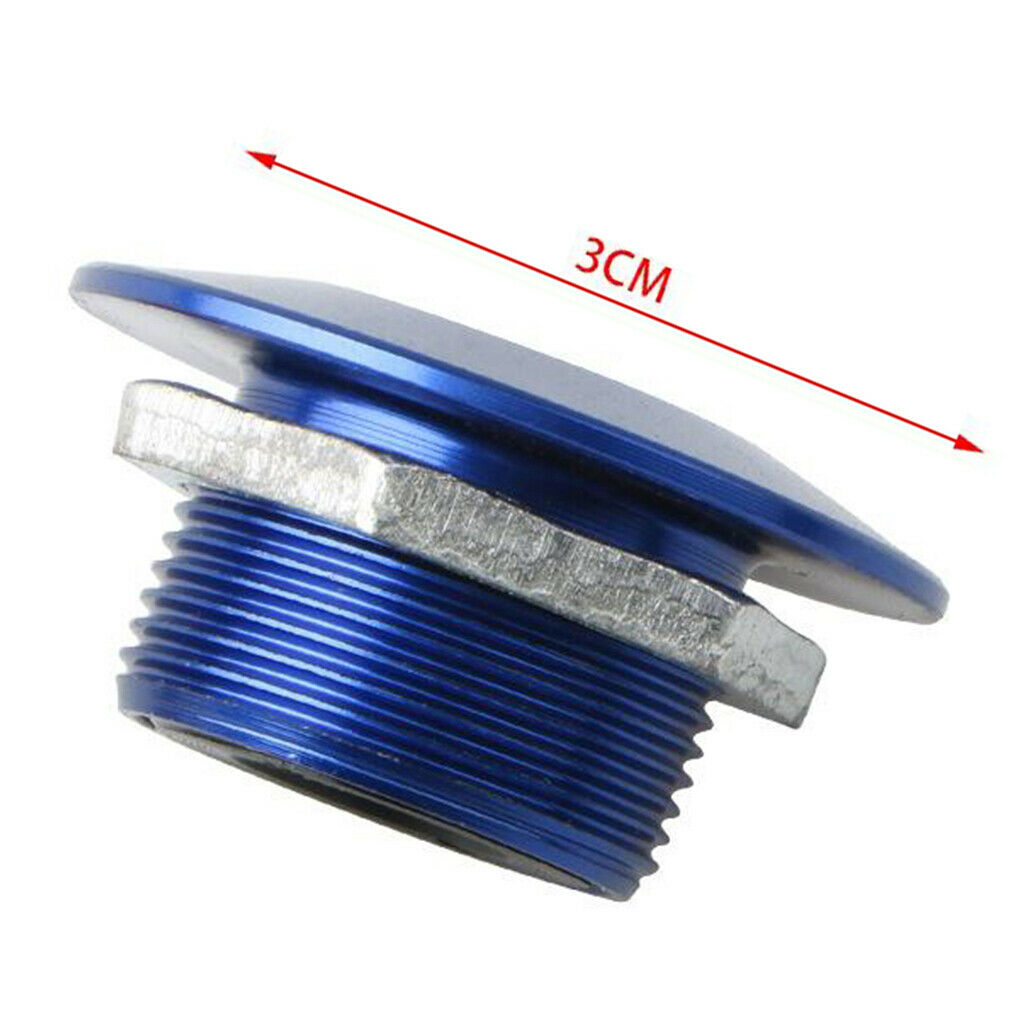 30mm Car Bonnet Pin Hood Pins Universal License Plate Lock Clip Blue