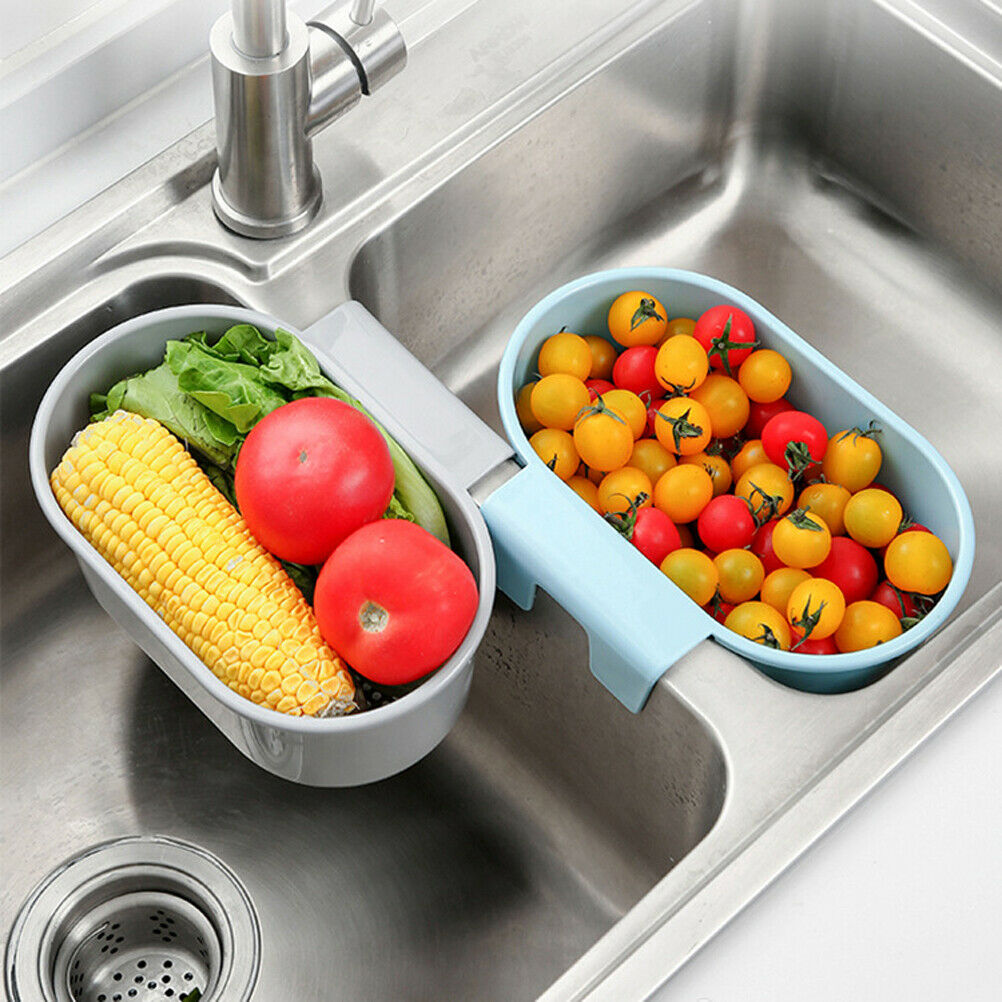 Sink Strainer Kitchen Waste Filter Basket Hanging Storage Rack for Kitchen Tools