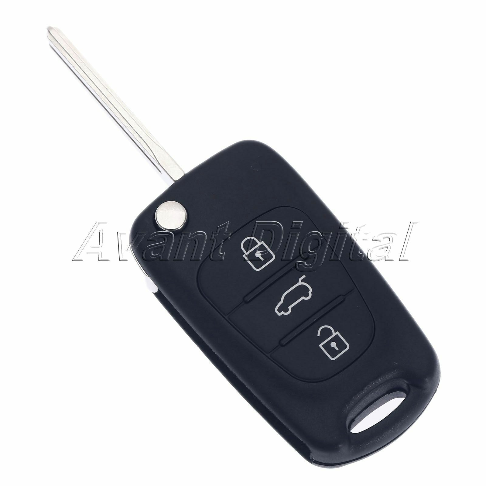 Remote Flip Folding Key Shell Case Cover 3 buttons For Hyundai I20 I30 IX35 I35