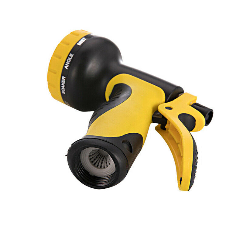 Garden Watering Spray Gun Head 10mode Water Sprayer Pressure CarWash Hose No DF